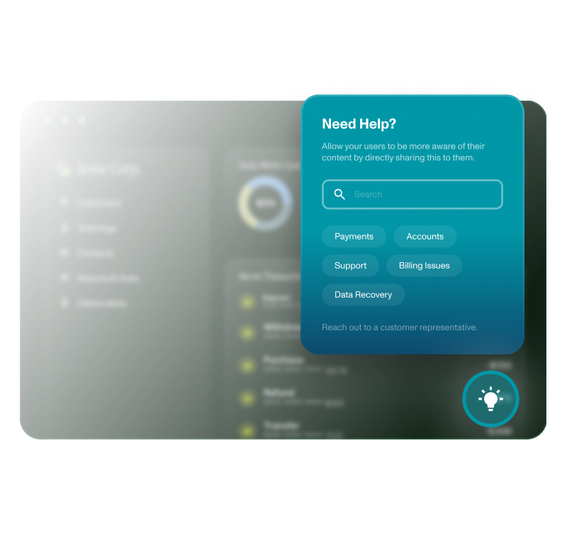 Reduce Support Tickets
