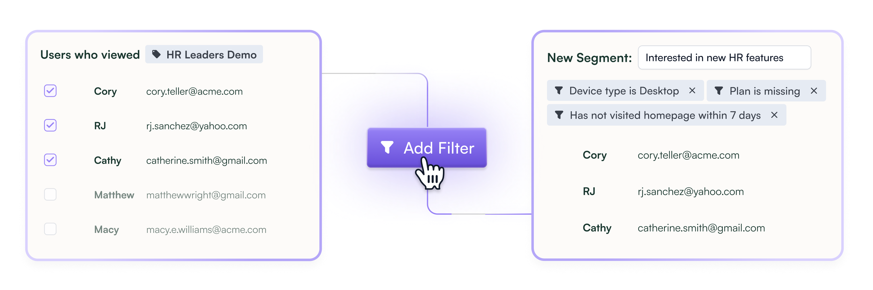 Start onboarding before users signup