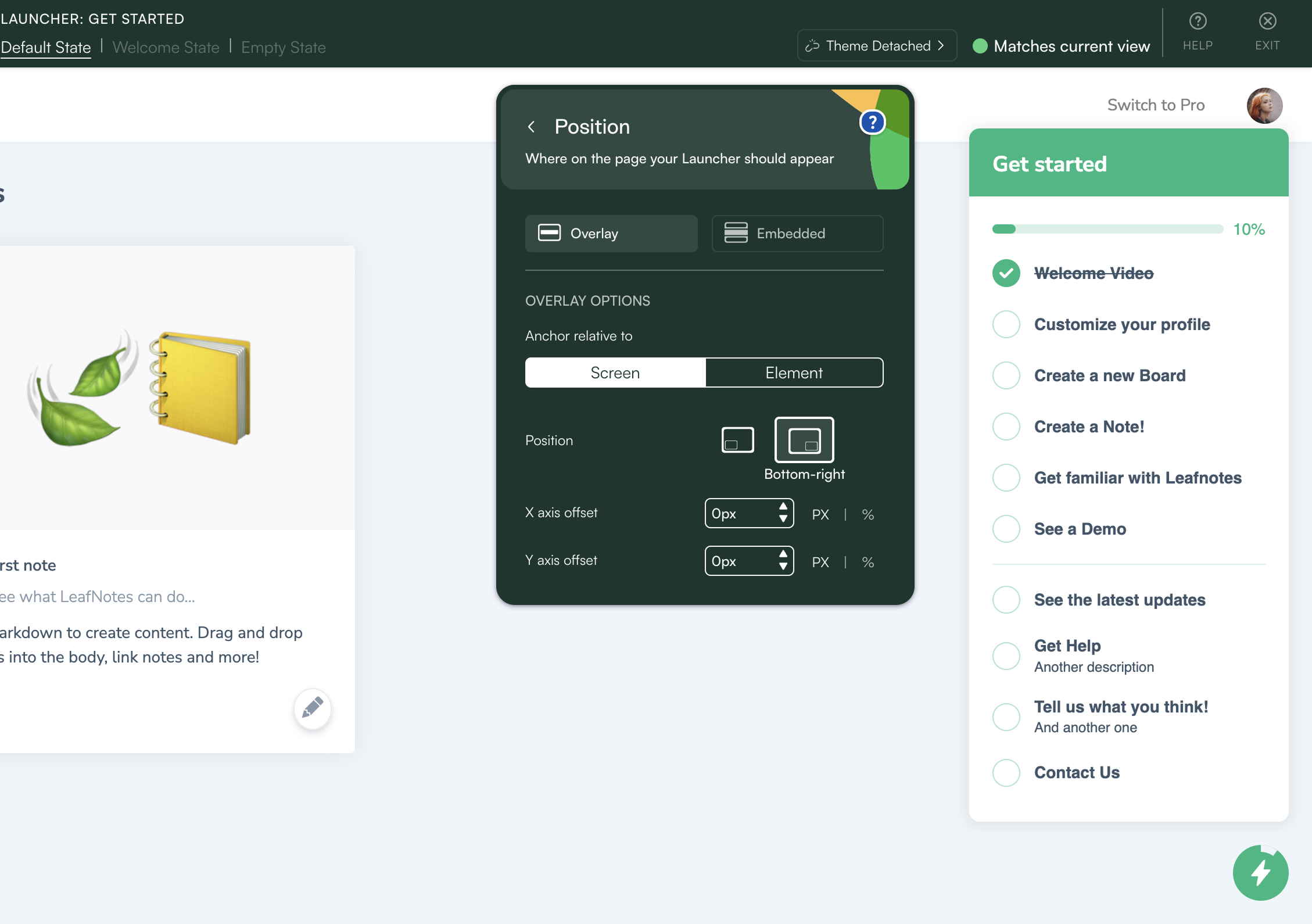 Competitor Interface