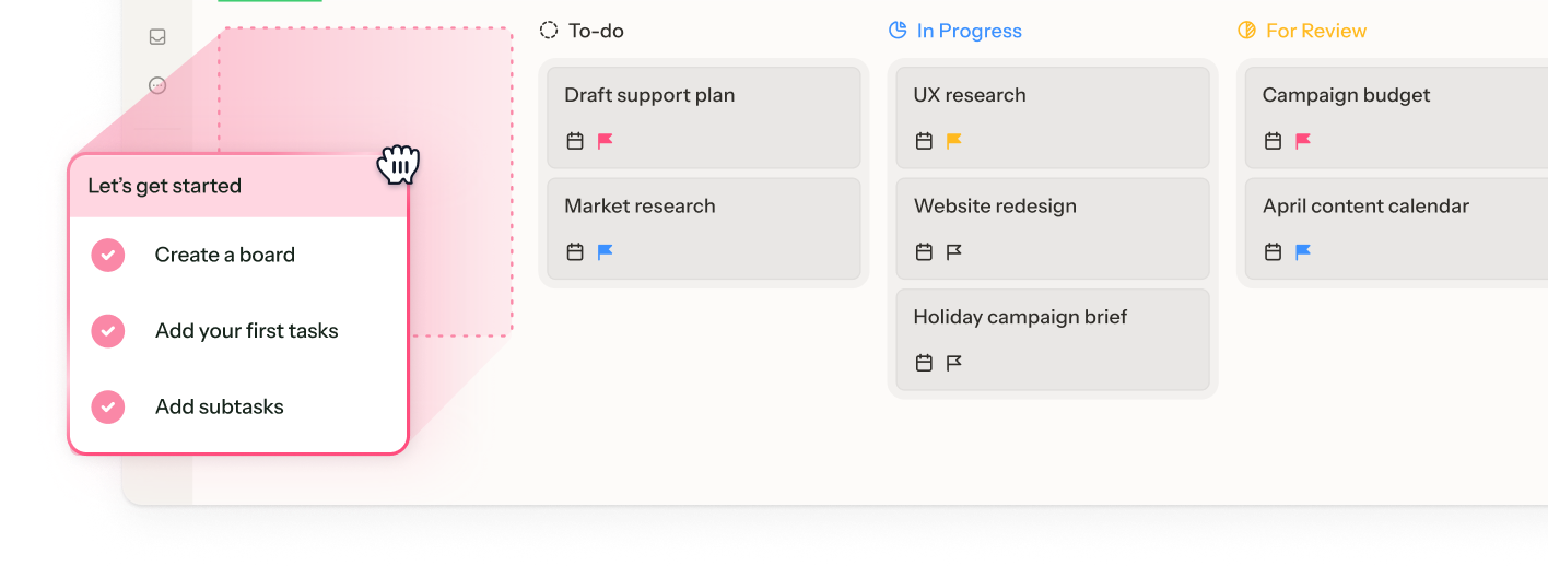 Native, non-intrusive guidance
