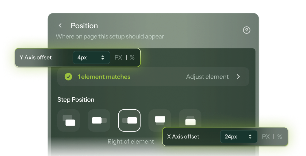 Pinpoint positioning